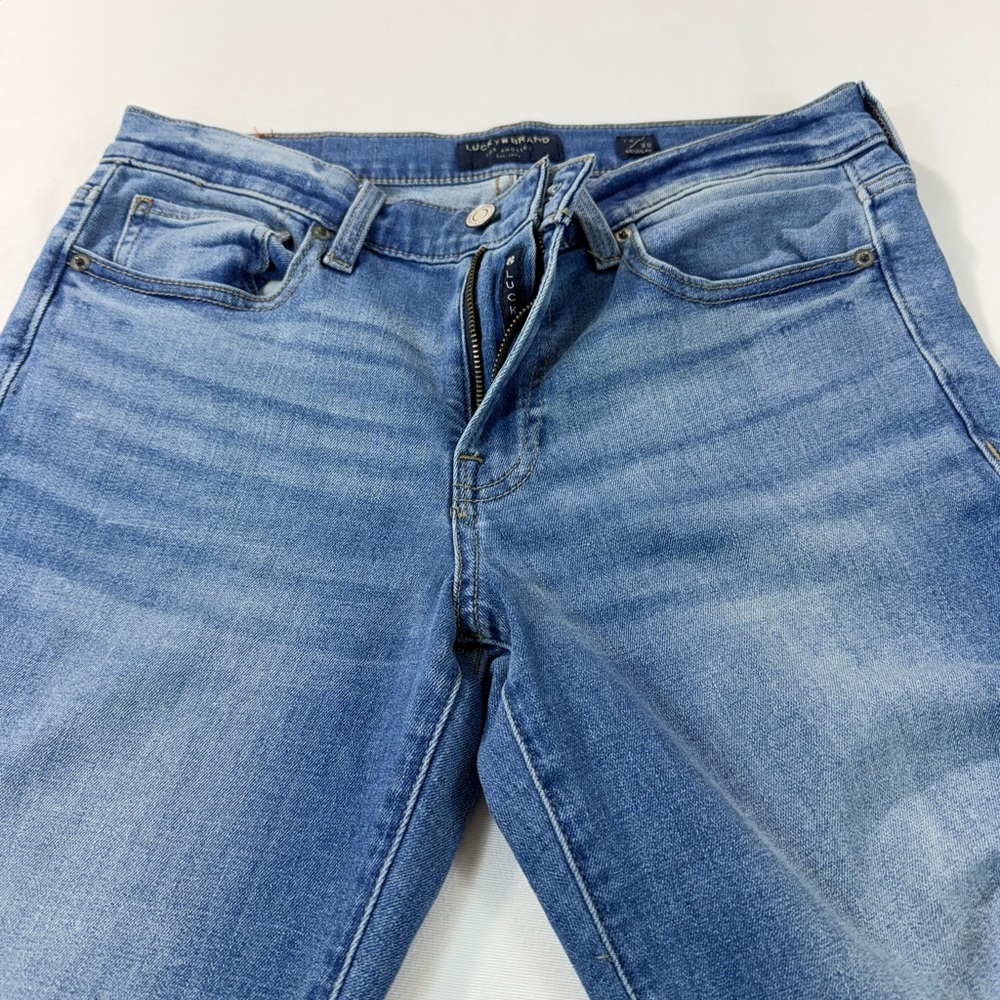 Lucky Brand Light Blue Ripped Denim Jeans